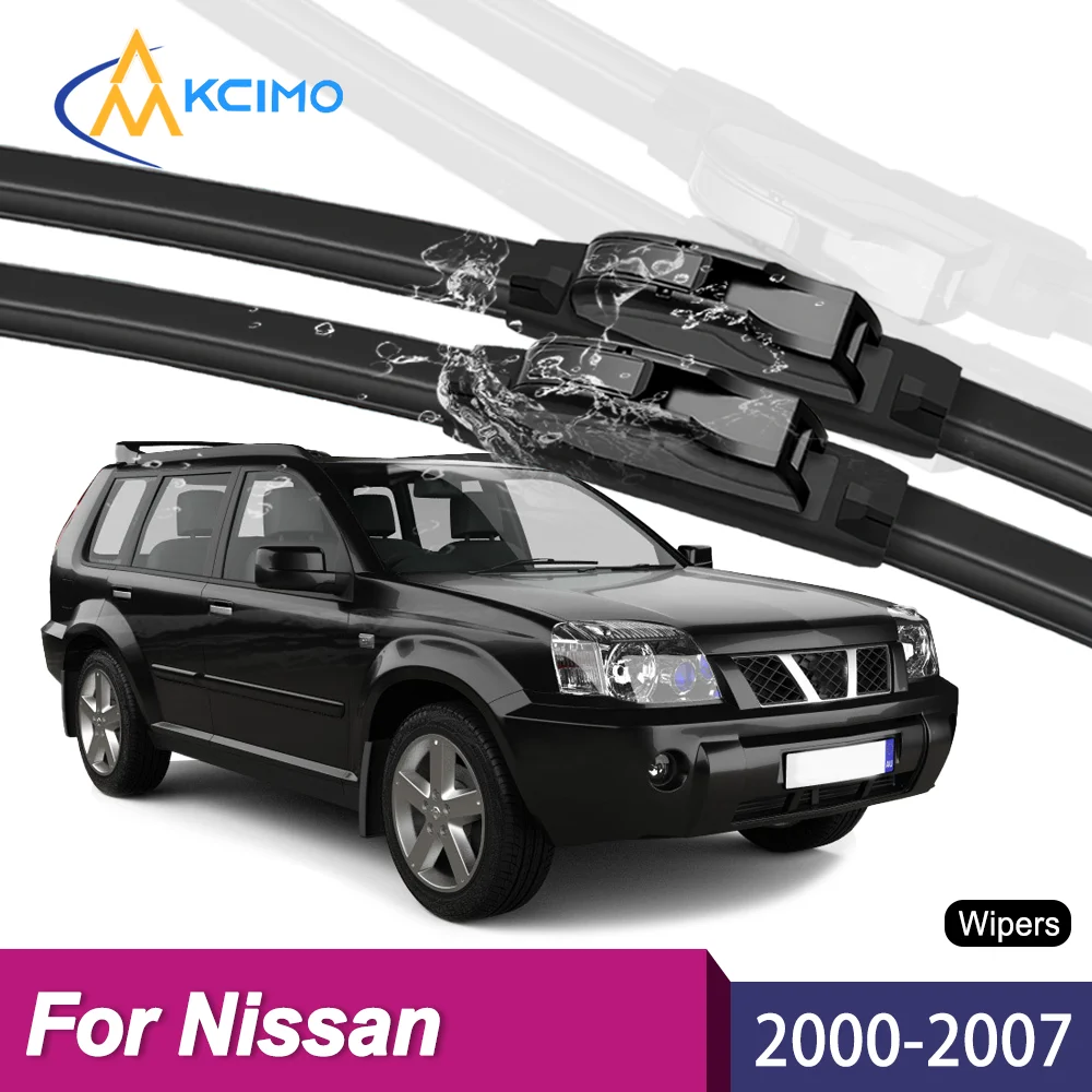 

Upgrade Your Wiper System 2PCS Premium All-Season Blades For Nissan X-Trail T30 2000-2007 Long-Lasting Clear Vision Guaranteed
