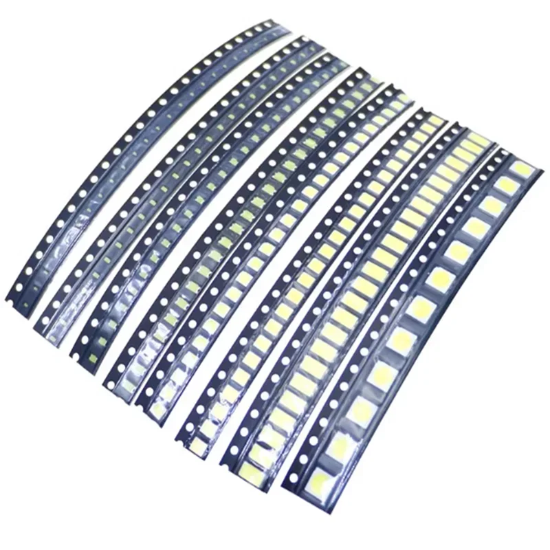 1771PCS/Lot SMD LED Diode Sample Book Red/Green/Blue/White/Yellow/Warm White/Orange/Purple/ice Blue/Pink LED Diodes Kit