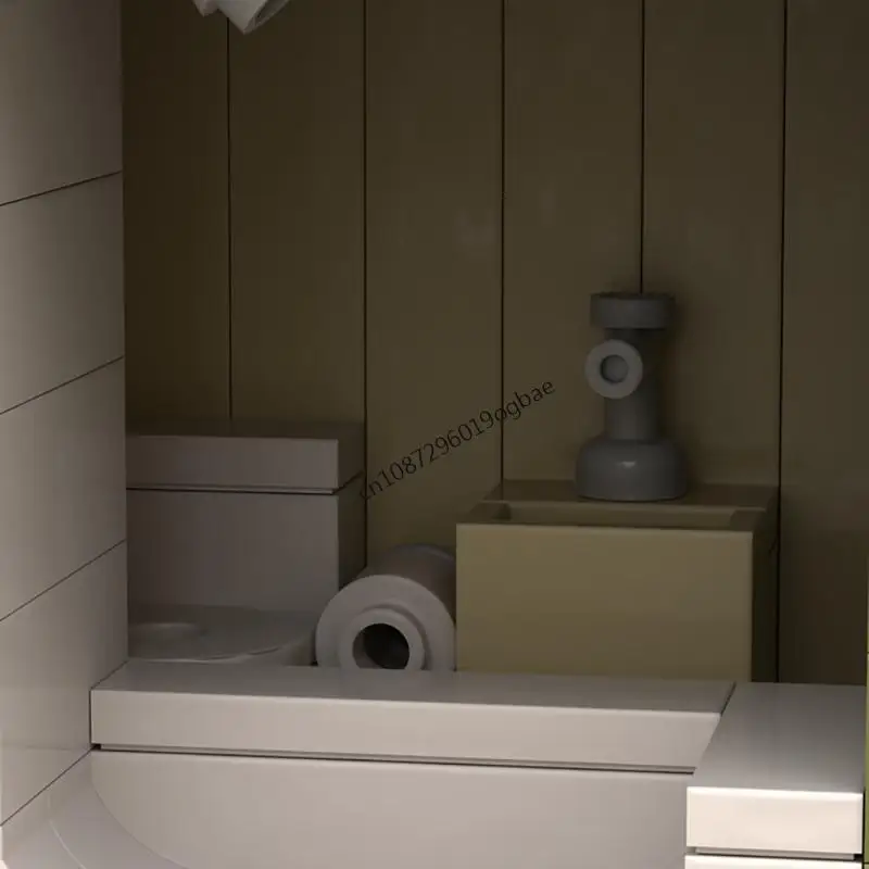 Nowy zestaw klocków 2258 elementów, popularny model motelu w stylu miejskim, modułowy, do samodzielnego montażu, kreatywne pomysły, zabawki dla dzieci, prezenty urodzinowe.