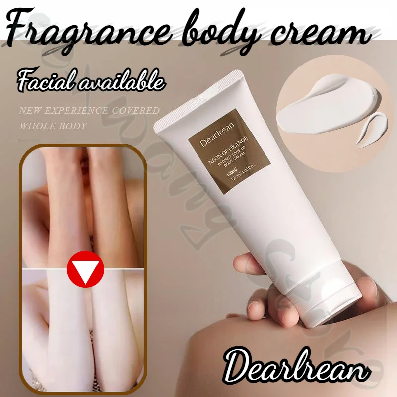 Dearlrean Fragrance Body Cream Cream Full Body Hydrating Moisturizing Quick Whitening Non-greasy Facial Available 120ml