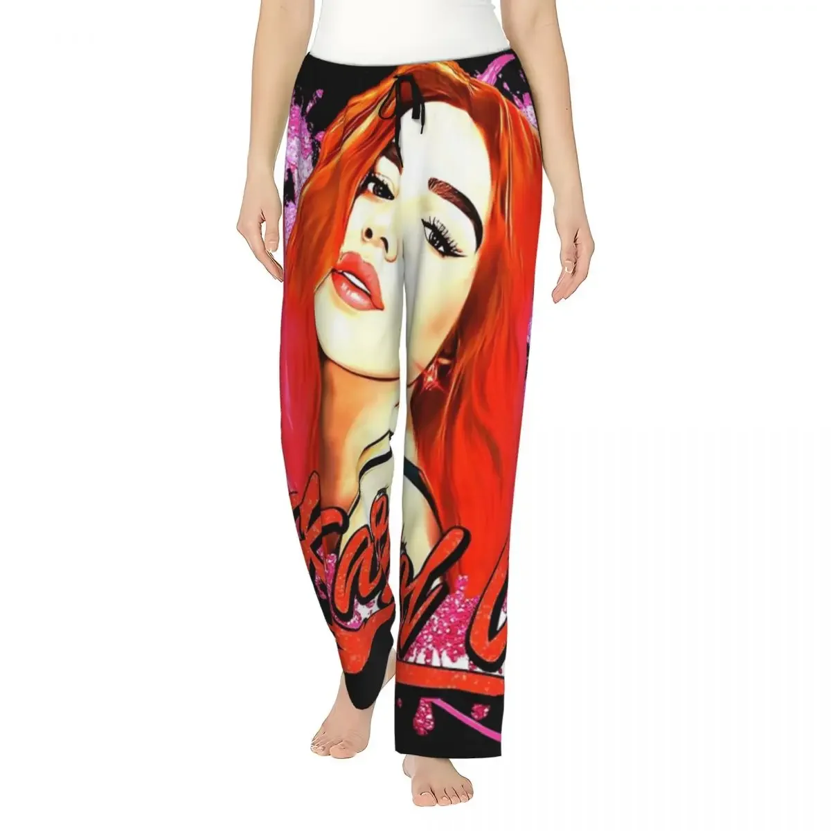 

Custom Manana Sera Bonito Karol G Women Pajama Pants Lounge Sleep Sleepwear Bottoms with Pockets