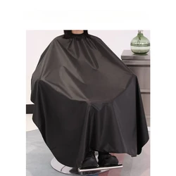 Professional Hairstylist Salon Hairdressing Wrap Black Cloak Waterproof Material Anti Fragmentation Hair Protection Cover