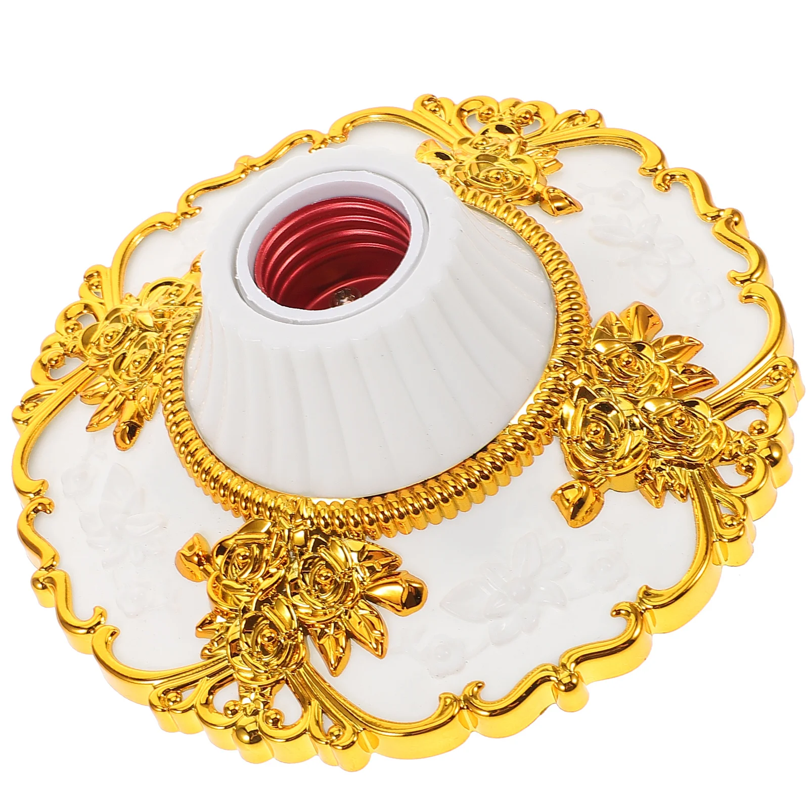 

Gold Pendant Light Lamp Holder Sturdy Durable Base Easy to Install for Pendant Ceiling Light Fixtures Ceiling Lamp Holder