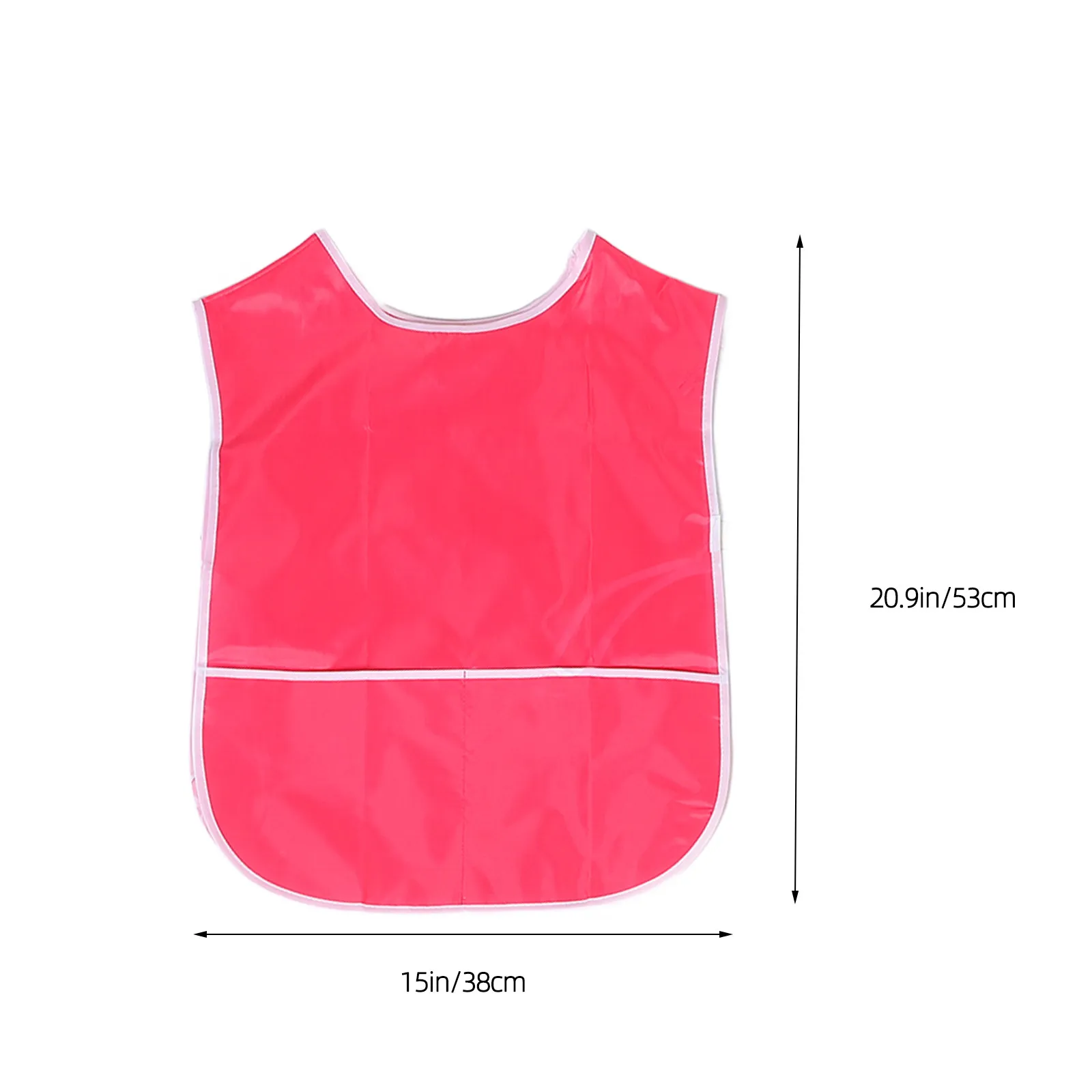 3Pcs Kids Waterproof Painting Apron Sleeveless Comfortable Nylon Art Smock Protective Craft Aprons for Toddlers Kids 2-6 Years