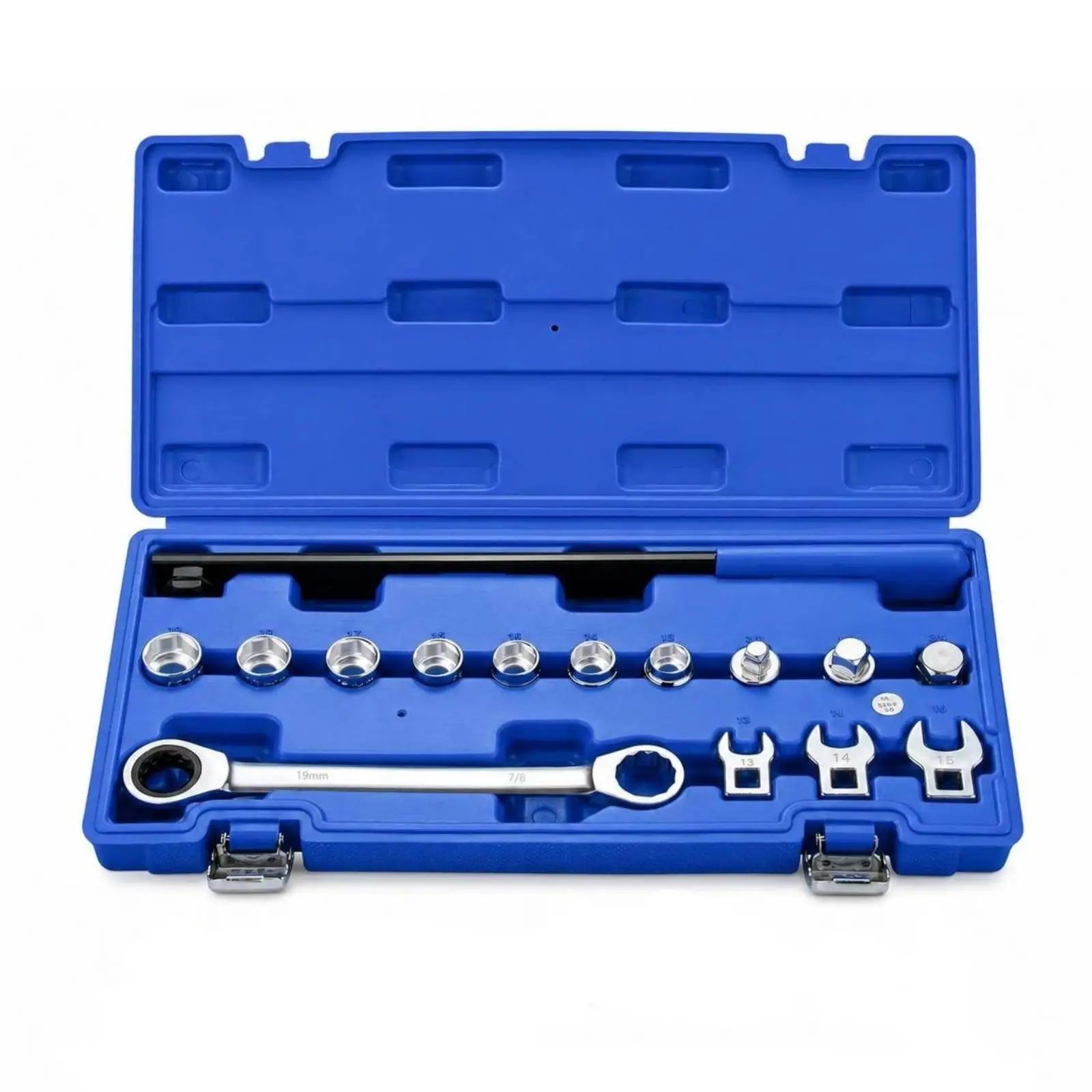 15 Pieces Belt Adjustment Tool Kit High-Strength for Engine Repair, Mechanics