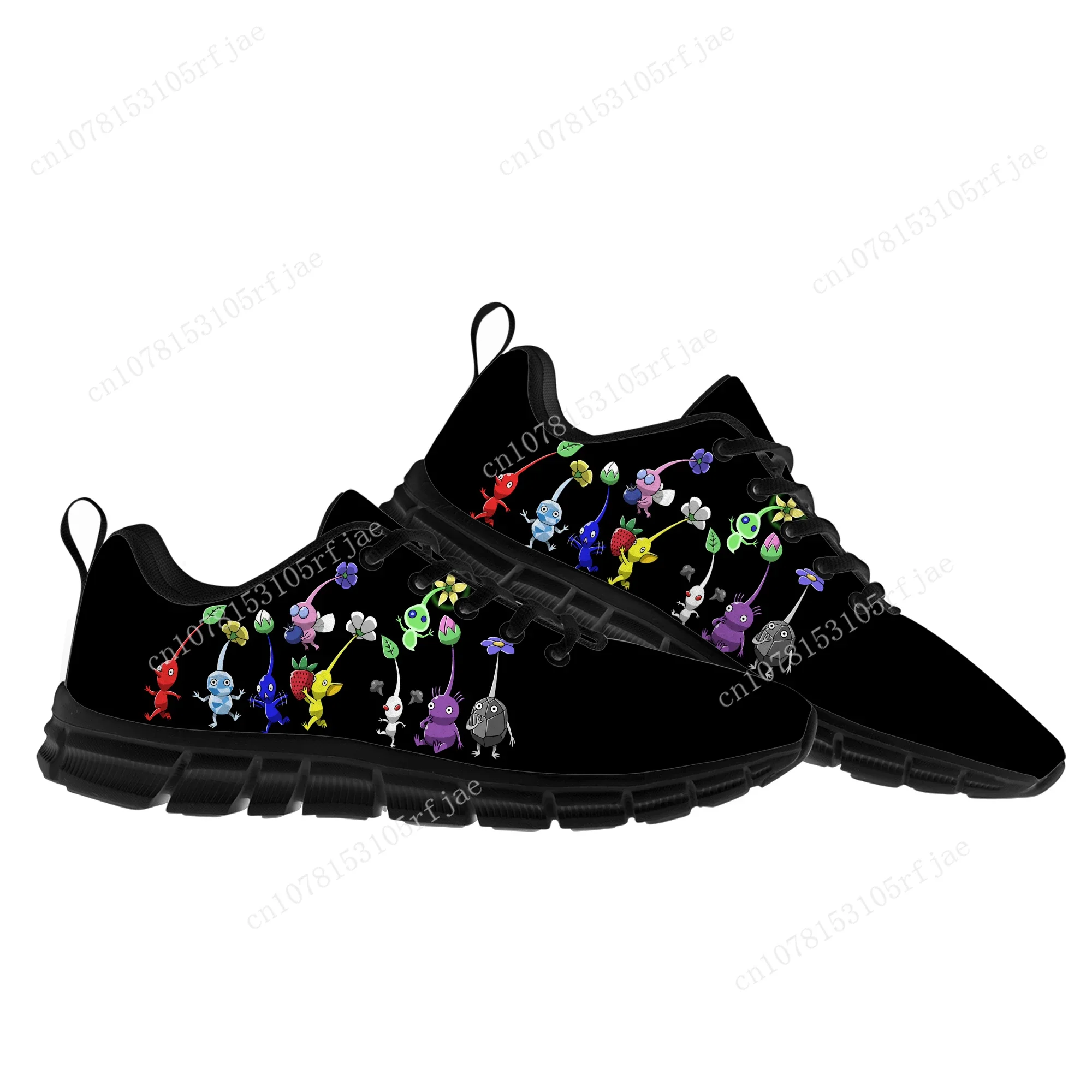 Pikmin Sports Shoes Hot Cartoon Game Mens Womens Teenager Children Sneakers Fashion High Quality Sneaker Custom Built Shoes