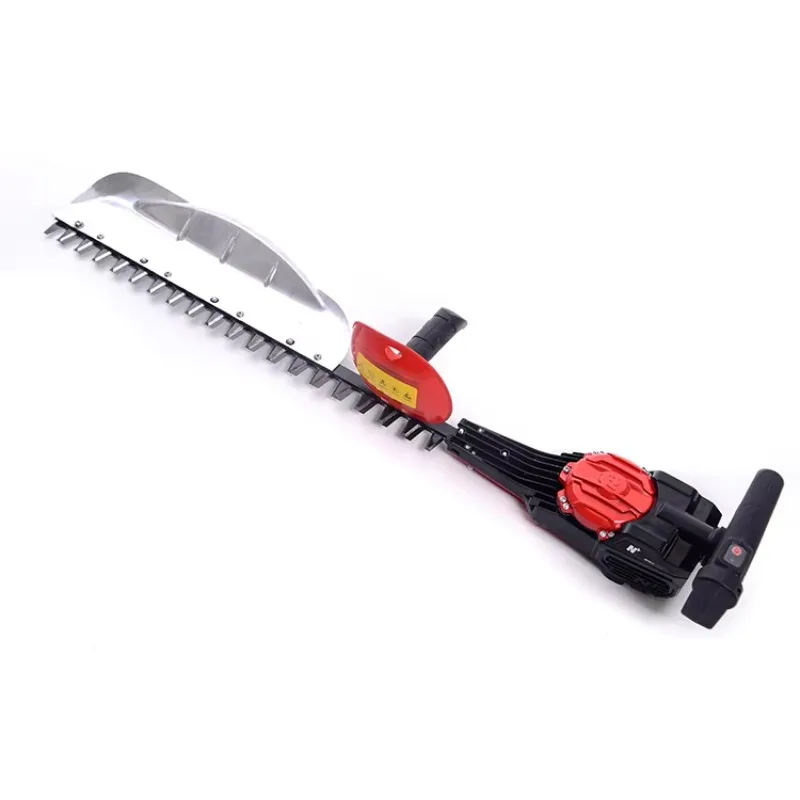 Strong Power Electric Hedge Trimmer with Single Blade Garden Tool Featuring Lithium Battery Brushless Ironless Disc Motor