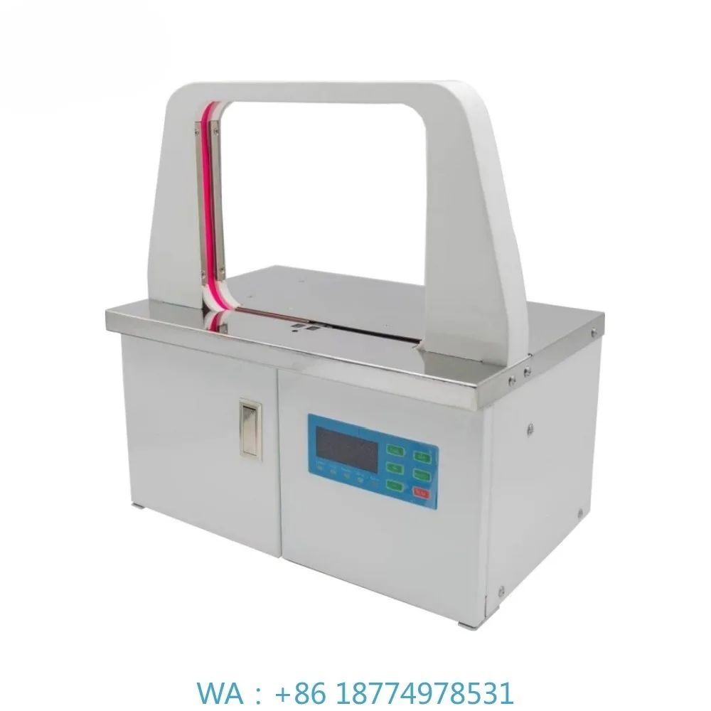 

Bank Money Bundle Tying Machine12mm-150m/rolls Opp Film Tape Automatic Strapping Machine