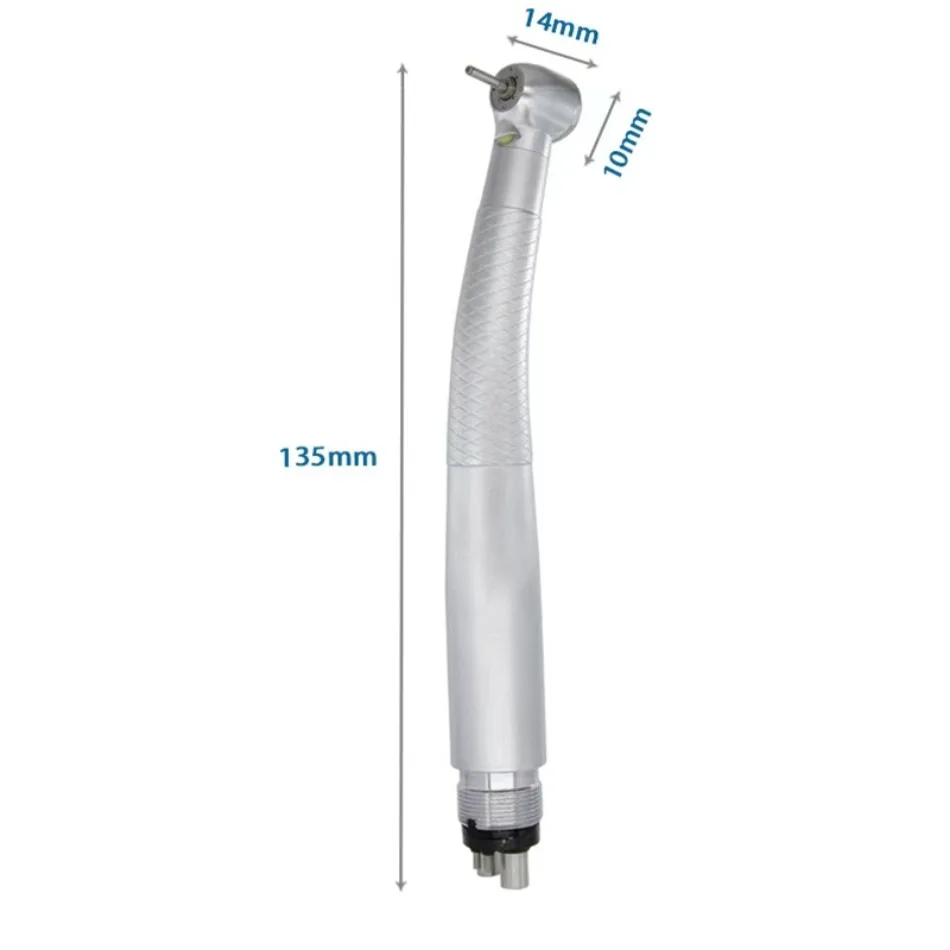 Dental handpiece, high-speed air turbine, four-point water spray, anti-suckback press, scenery immortal light, fast dental drill