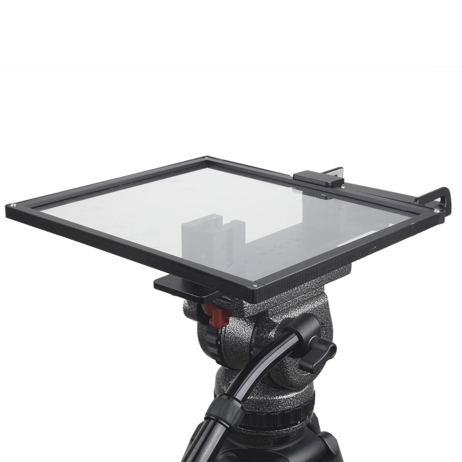 T12 Teleprompter portátil para Smartphone, Tablet, Câmera DSLR, Gravação de Vídeo, Transmissão ao Vivo, Controle Remoto