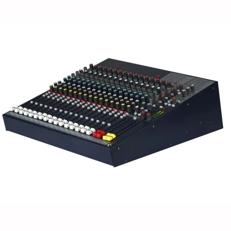 FX16II Digital 16-Channel Amplifier Metal Mixing Console Touch LCD Display XLR Interfaces For Live Streaming