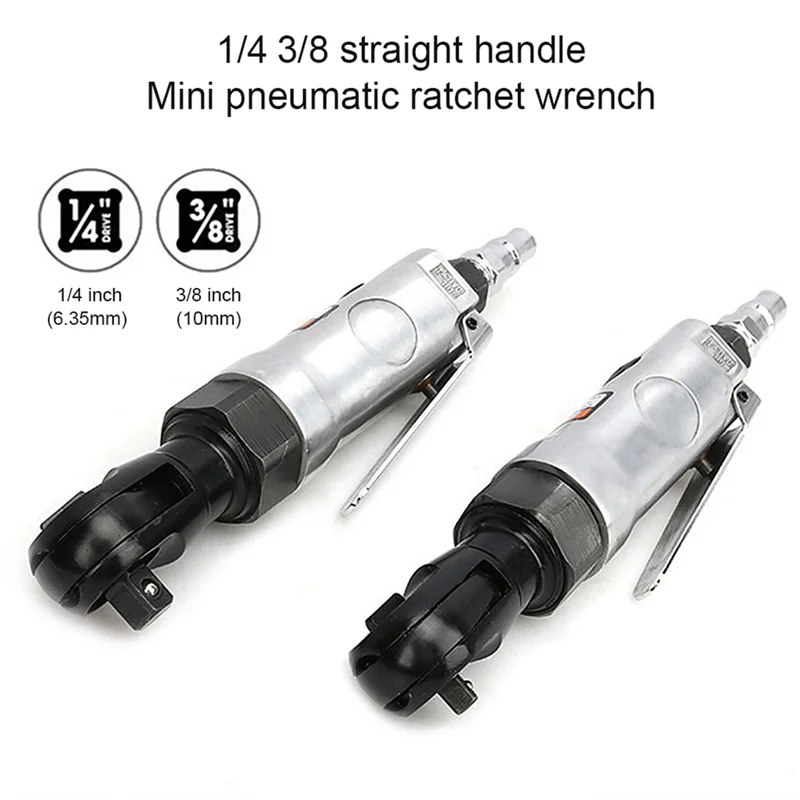 N37R_6N 3/8 Square Head Pneumatic Wrench Pneumatic Ratchet Wrench Repair Tool