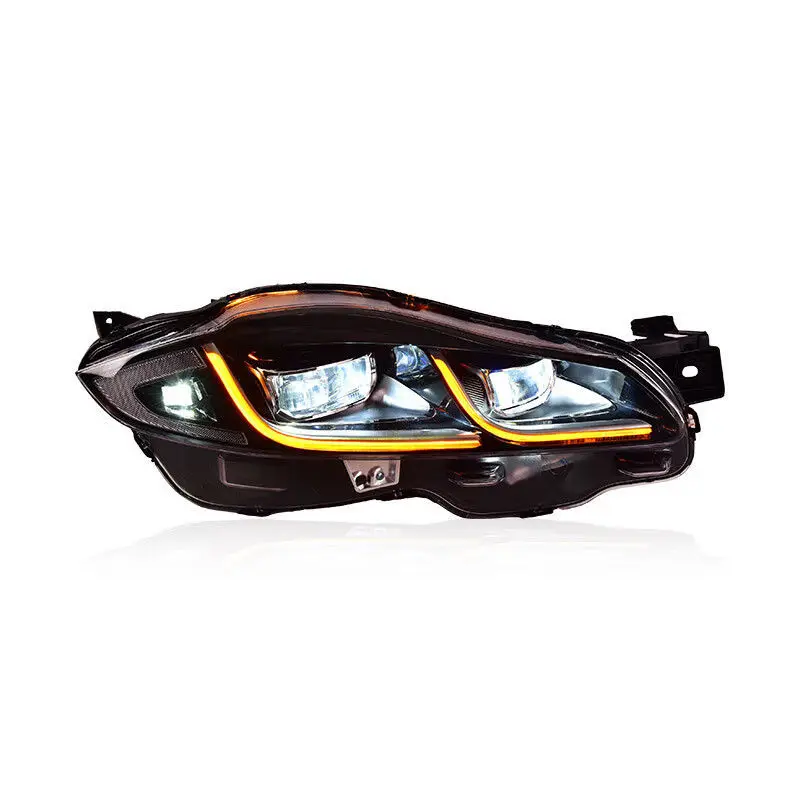 

Dedicated to the new LED lens daytime running light flowing water turn signal for the headlight assembly modification