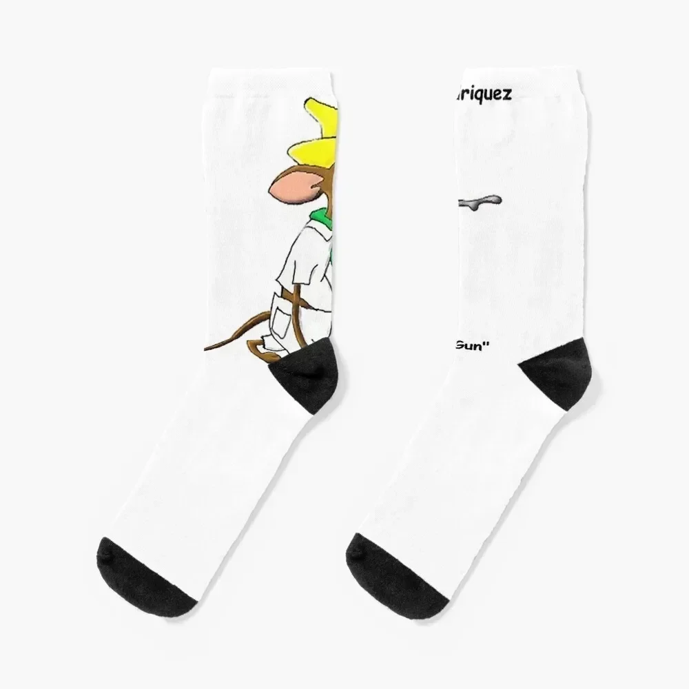 

SlowPoke Rodriguez Pack gun Socks floor designer brand funny sock Socks Men's Women's