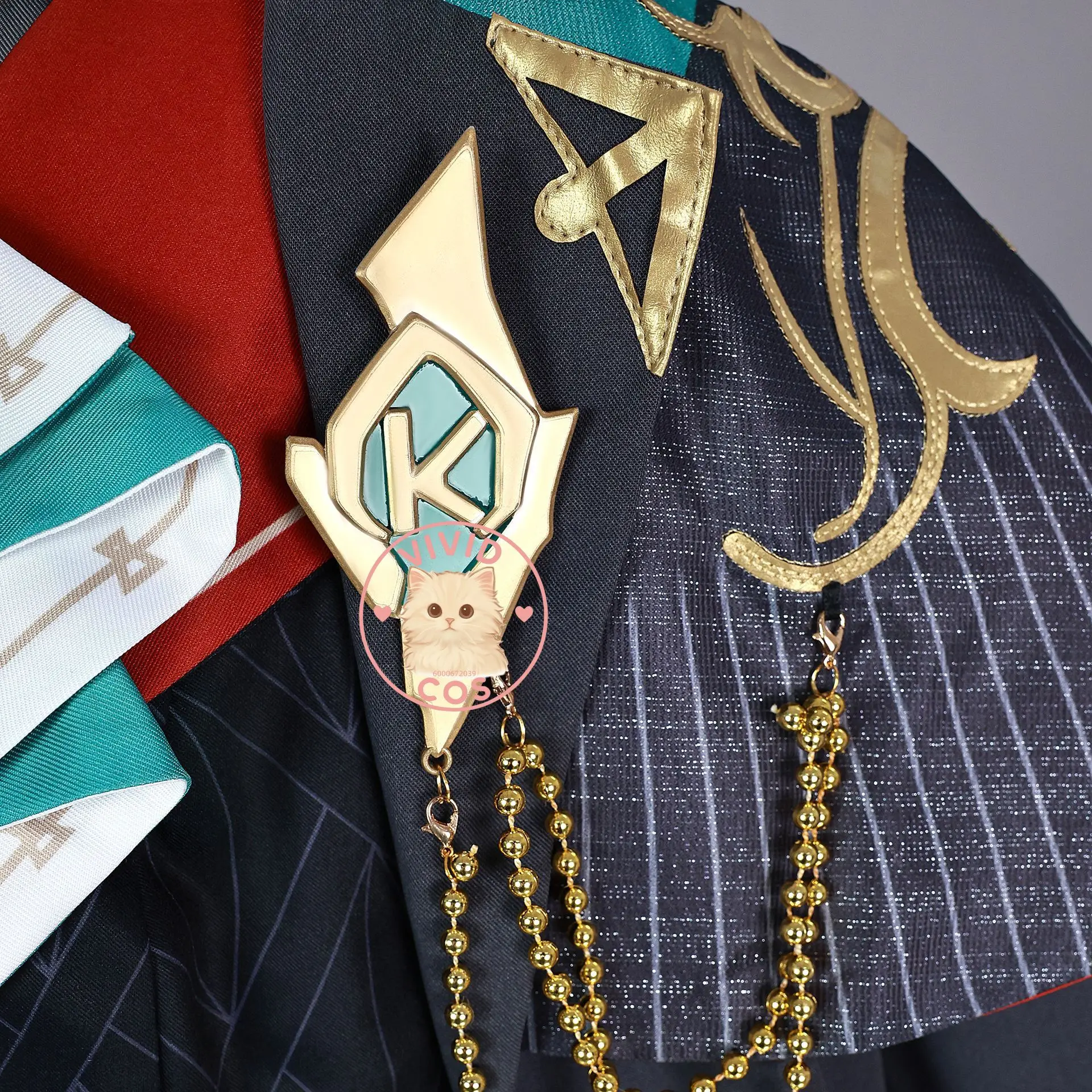 لعبة شعبية Genshin Impact Code K: أزياء فورت رايدرز التأثيرية أزياء الهيثم وكافيه للعب الأدوار الموحدة للرجال أنيمي كوميك كون