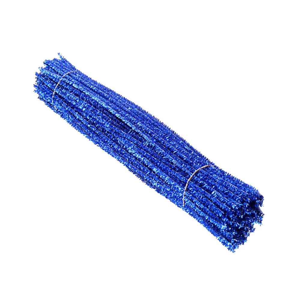 200Pcs Glitter Stem DIY Craft Material Flexible Colorful Sticks Creativity Development Birthday Party Favors Stem