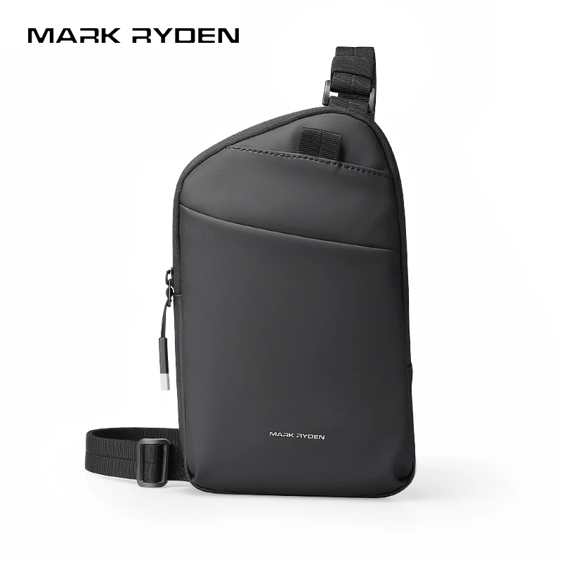 

MARK RYDEN Men Mini Crossbody Phone Bag Anti-theft Multi-pocket Waterproof Oxford Travel Sling Pouch