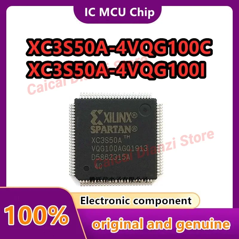 

XC3S50A-4VQG100I XC3S50A-4VQG100C Package: TQFP-100 New Original Genuine 1PCS/LOT