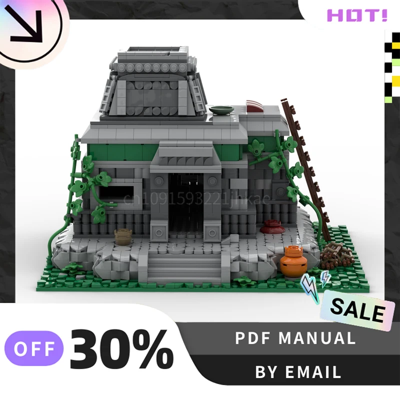 [1981 pièces] personnalisé MOC Empires maison 2 blocs de Construction créatifs ensemble STEM jouets bricolage Construction modèle Kit cadeaux d'anniversaire