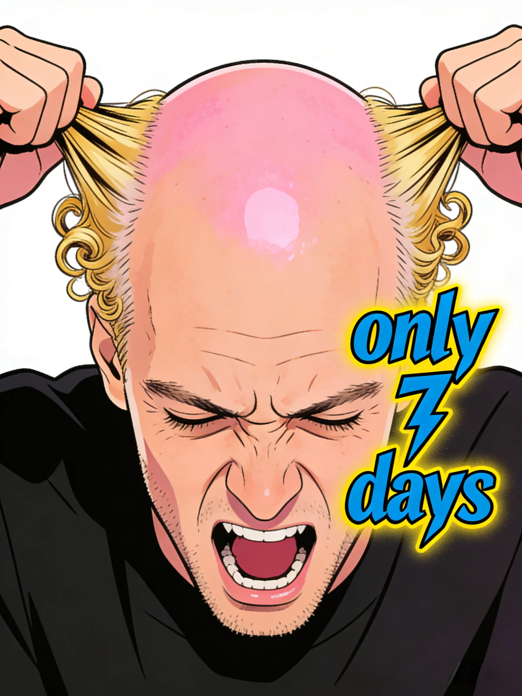 

Hair thinning stopper, powerfully reduces breakage and plumps thin areas, restore thick, strong hair