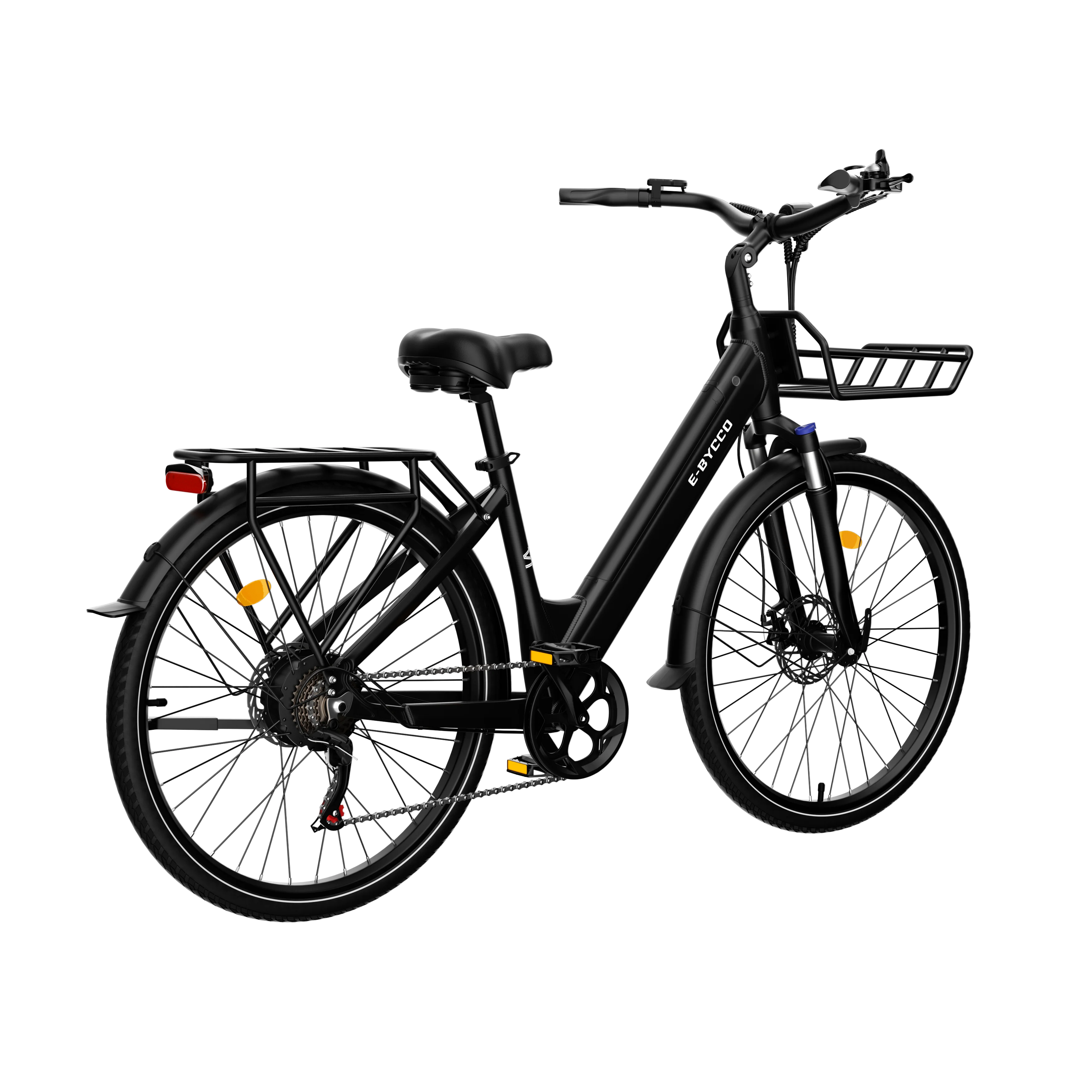 E-BYCCO V1 Elektrofahrrad für Erwachsene, 36V15,6Ah Akku, 250W Motor, Elektrofahrrad mit 28*1,5 Zoll Reifen, City-Pendler-E-Bike – Detail 16