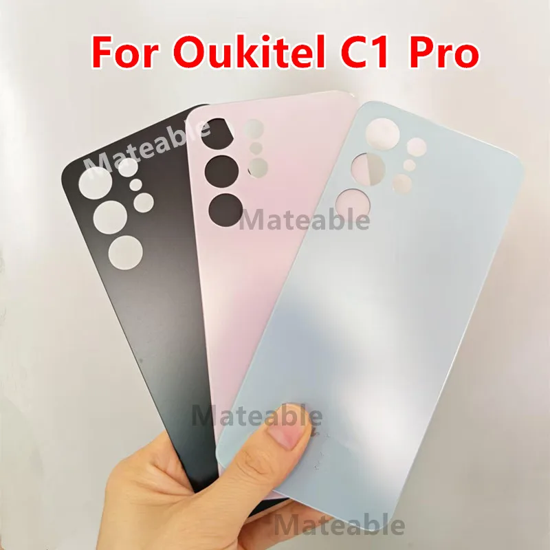 C1Pro Rear Housing For Oukitel C1 Pro Plastic Battery Back Cover Repair Phone Replace Door Case