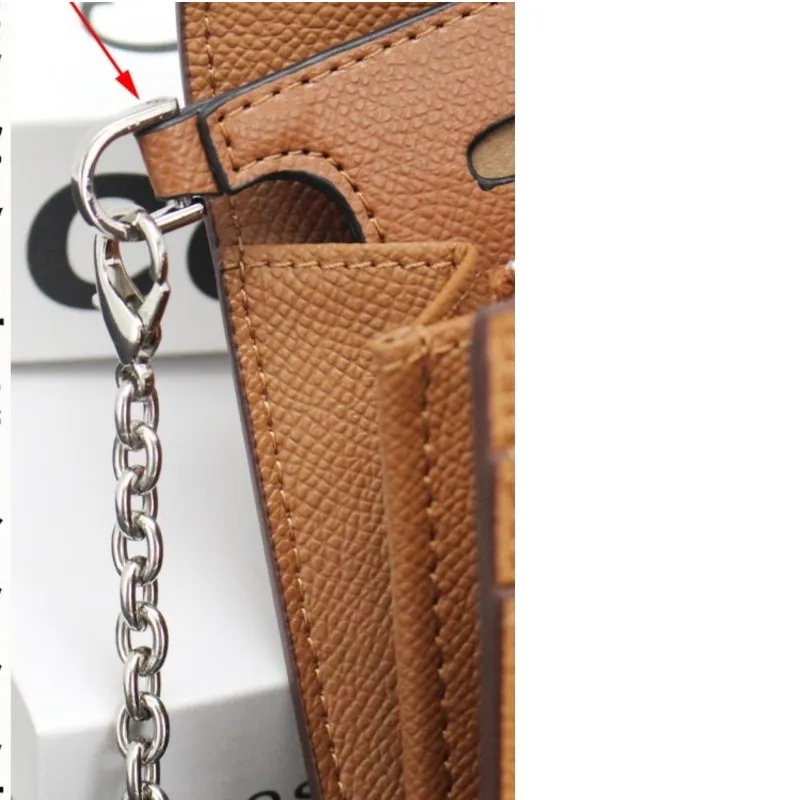 New Bag Organizer Wallet Modification Crossbody Bag Metal Chain Inner Bag Wallet Shoulder Strap Bag Accessories