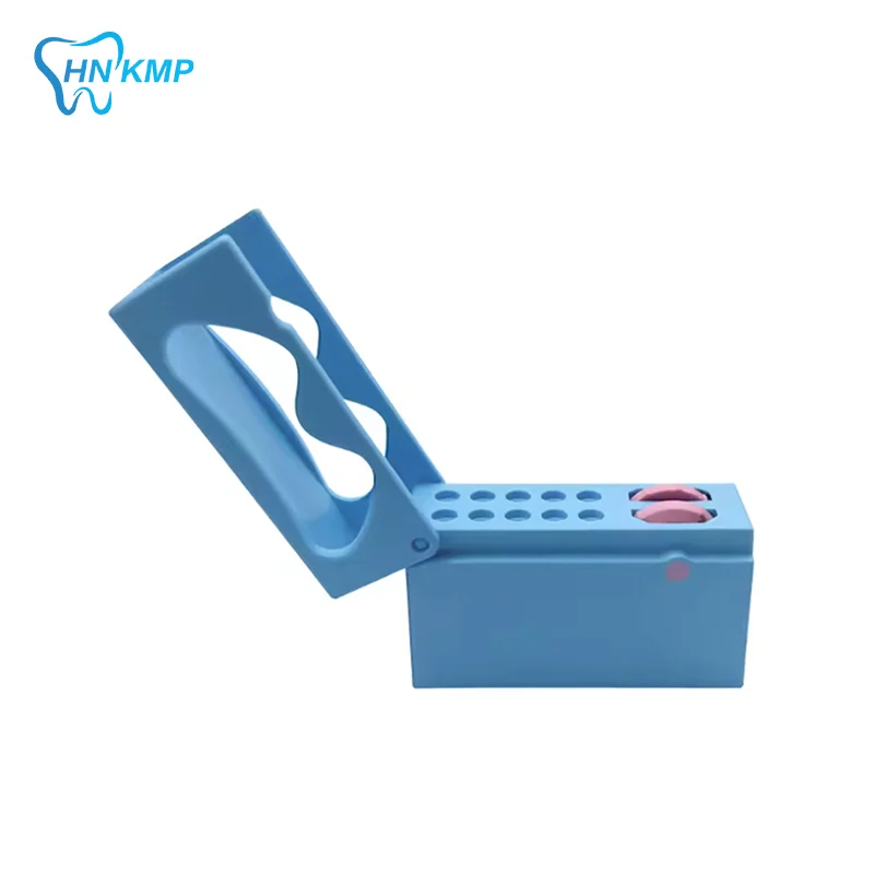 Dental Autoclave Endo Box Plastic Root Canal File Holder Dispenser Organizer Measuring Ruler Box Dentistry Organizer