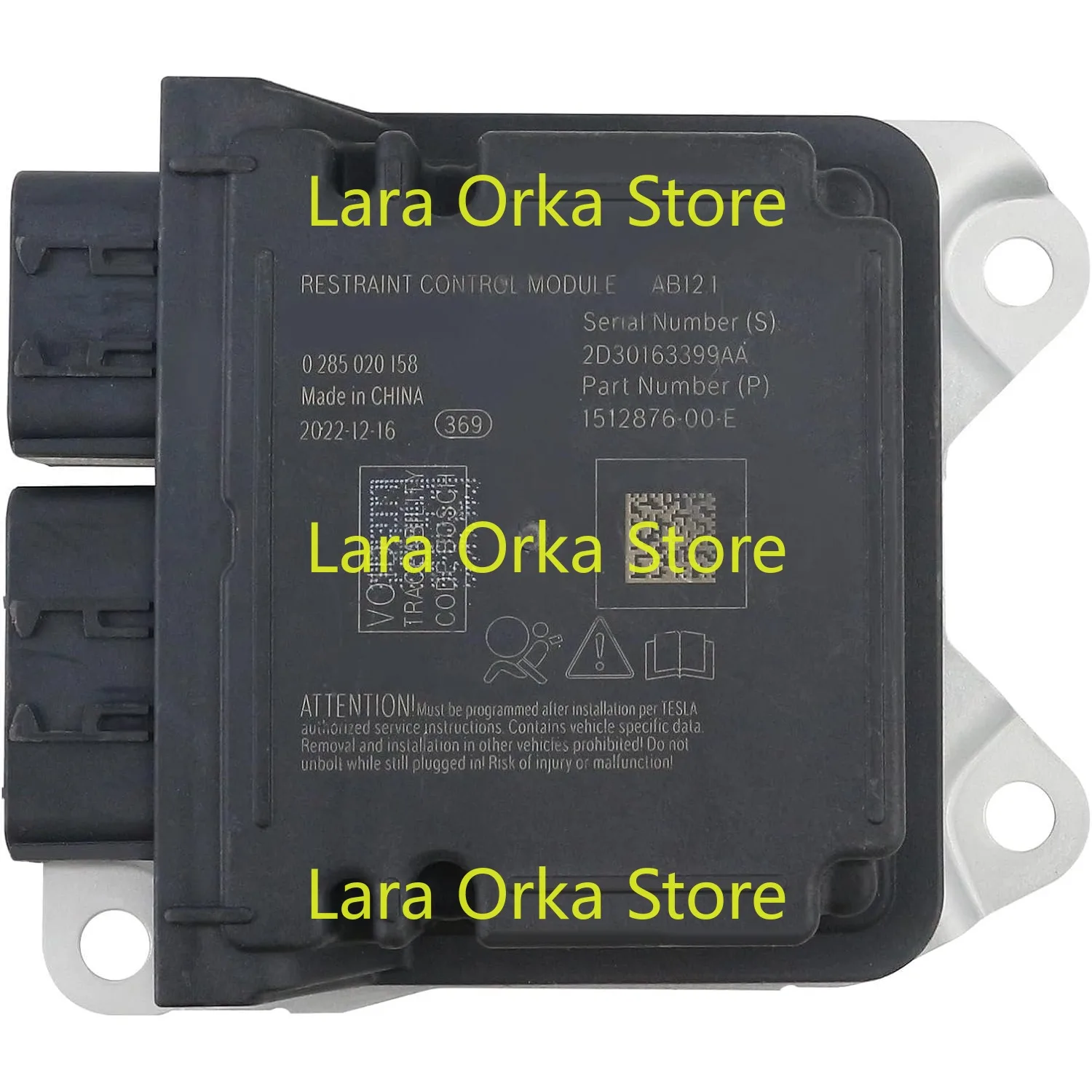 1512876-00-E Restraint Diagnostic Computer Module Compatible with 2017-2022 Tesla Model Y Replace 151287600E