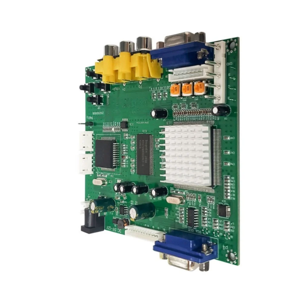 For VGA Output Converter Board GBS8200 for CGA For EGA For VGA YCbCr 480p 576p 720p 1080p Support for Arcade Cabinets
