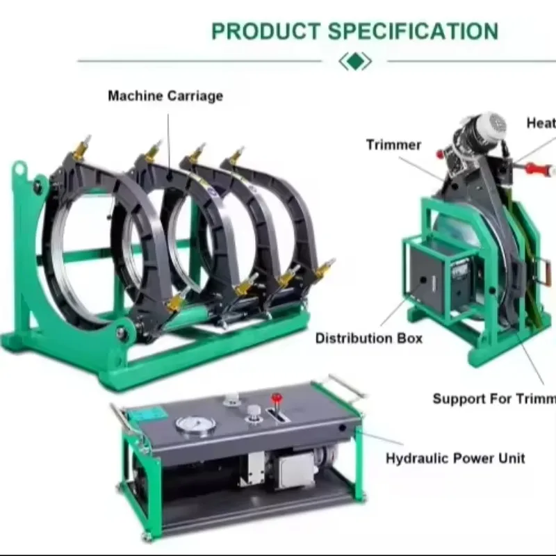 New Portable PPR HDPE Prisma Jig Socket Fusion Welding Machine 1400W 110V/230V