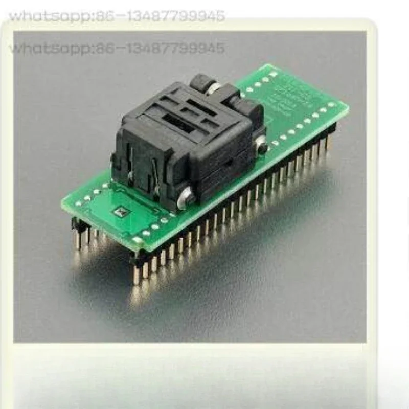 New 8/QFN8-5 ZIF-CS -1a IC Test Socket ord.no 1275A, Programming Burner Socket