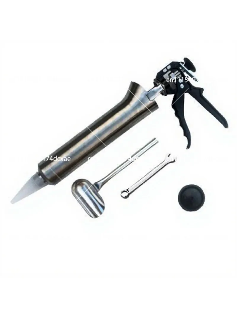 Tile Caulking Gun Masonry Caulking Tool for Red Brick, Cement Grouting Applicator for Exterior Wall Repair