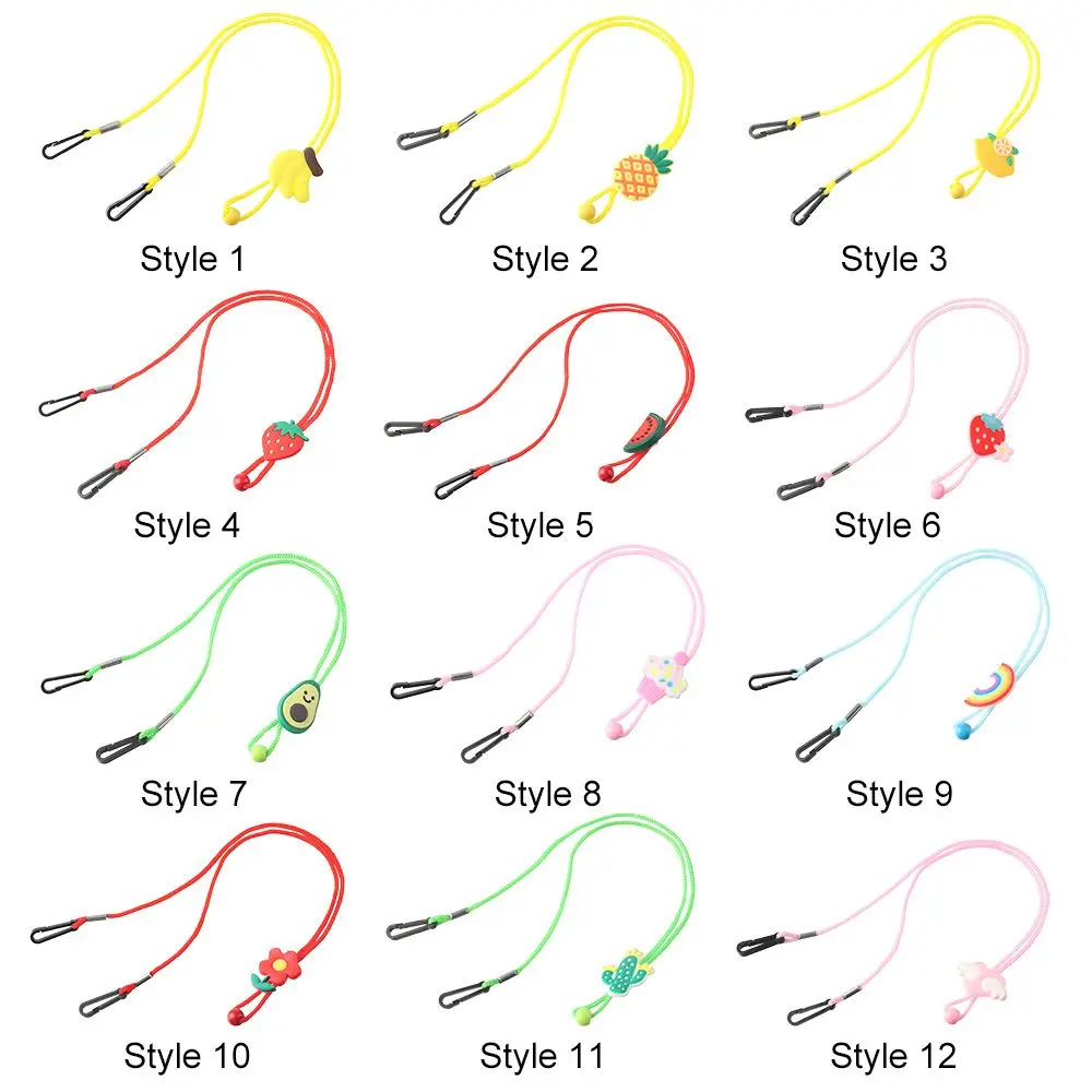 Cartoon Girls Adjustable Neck Strap Anti-lost Glasses Rope Glasses Band Strap Face Mask Rope Face Mask Holder