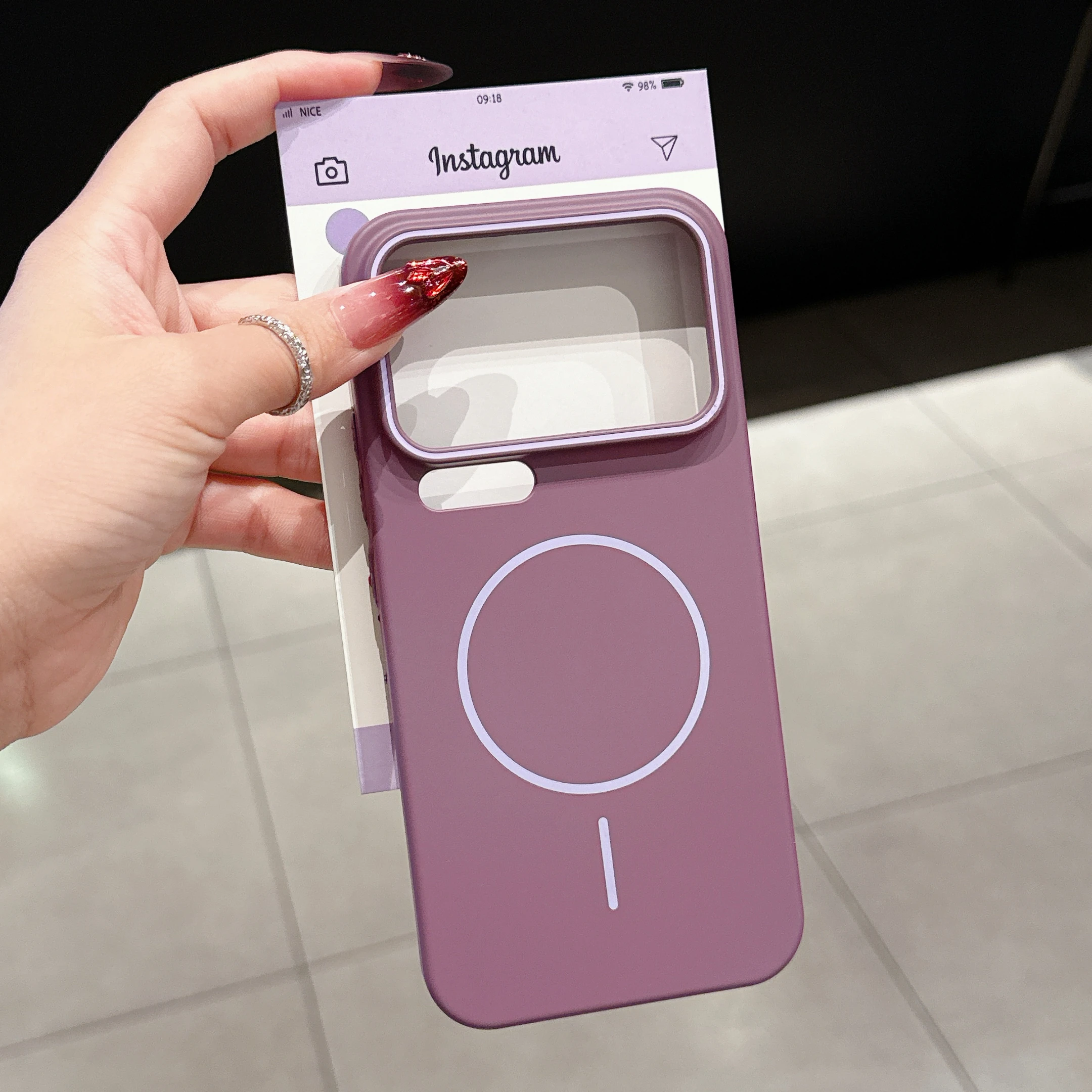 Funda de carga inalámbrica magnética ultrafina Original para Xiaomi Mi 17 Pro Max 15 Ultra 13 14 Pro, funda dura mate para PC