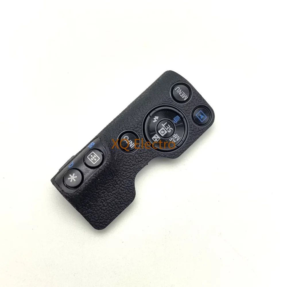 New Rear Back Menu Button Keyboard Thumb Rubber Cover Shell Part for Canon EOS M50 I II  Kiss M Camera Repair Replacement Parts