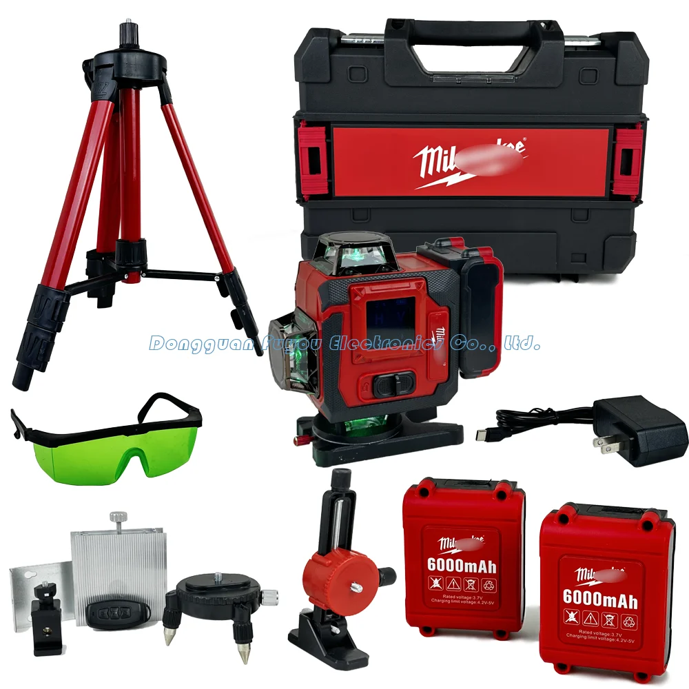 

M16 Industrial Cordless Professional Multi-Tools Building Equipment Rotary Laser Levels 360 Laser Level Tile Leveling