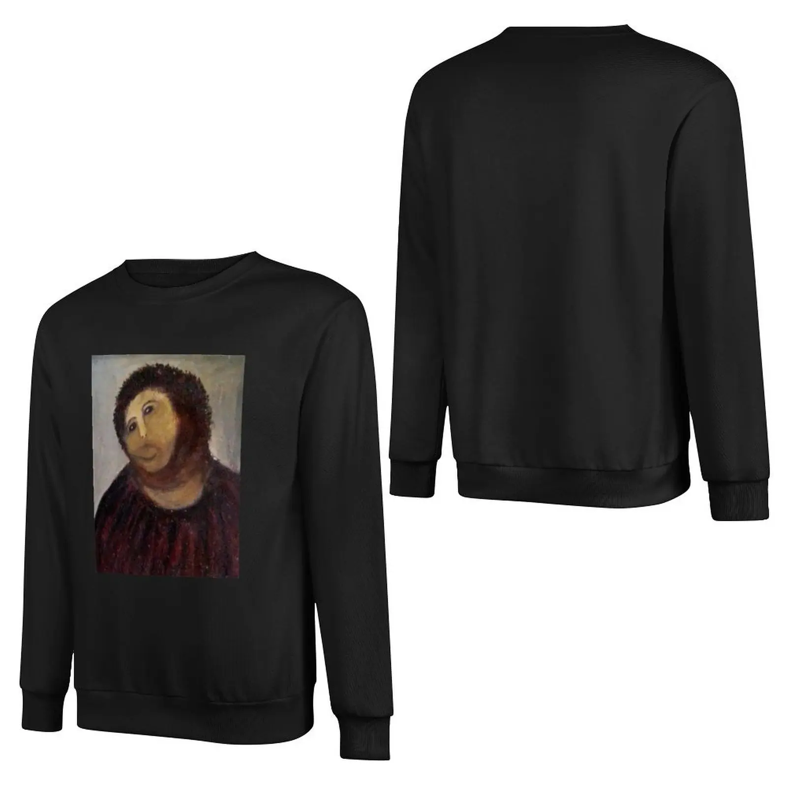 Monkey Christ / Monkey Jesus Pullover Hoodie korean style clothes mens clothing autumn new products sweatshirt