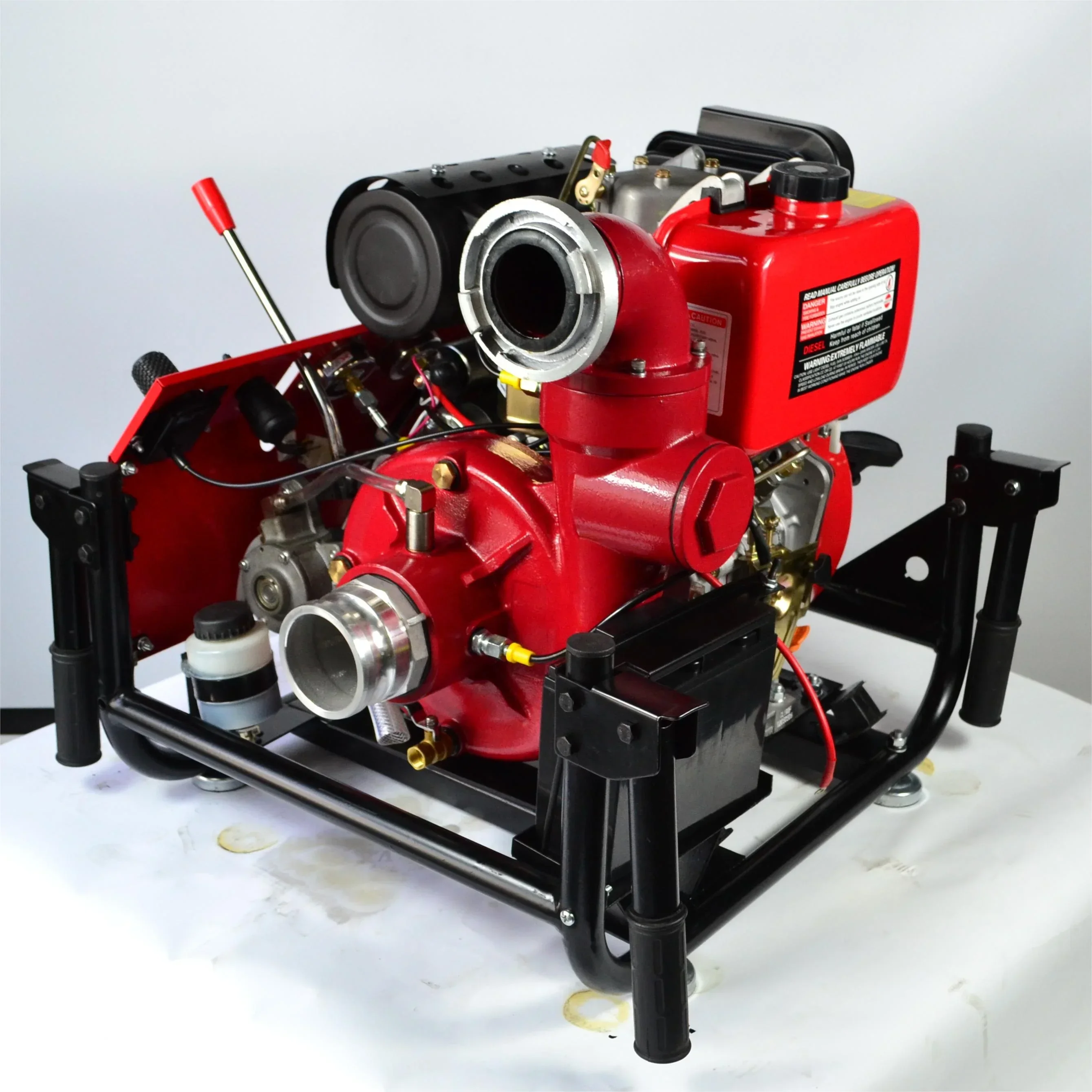 New Type 192F 13hp 2.5inch Cast Iron High Pressure Fire Fighting Pump Set