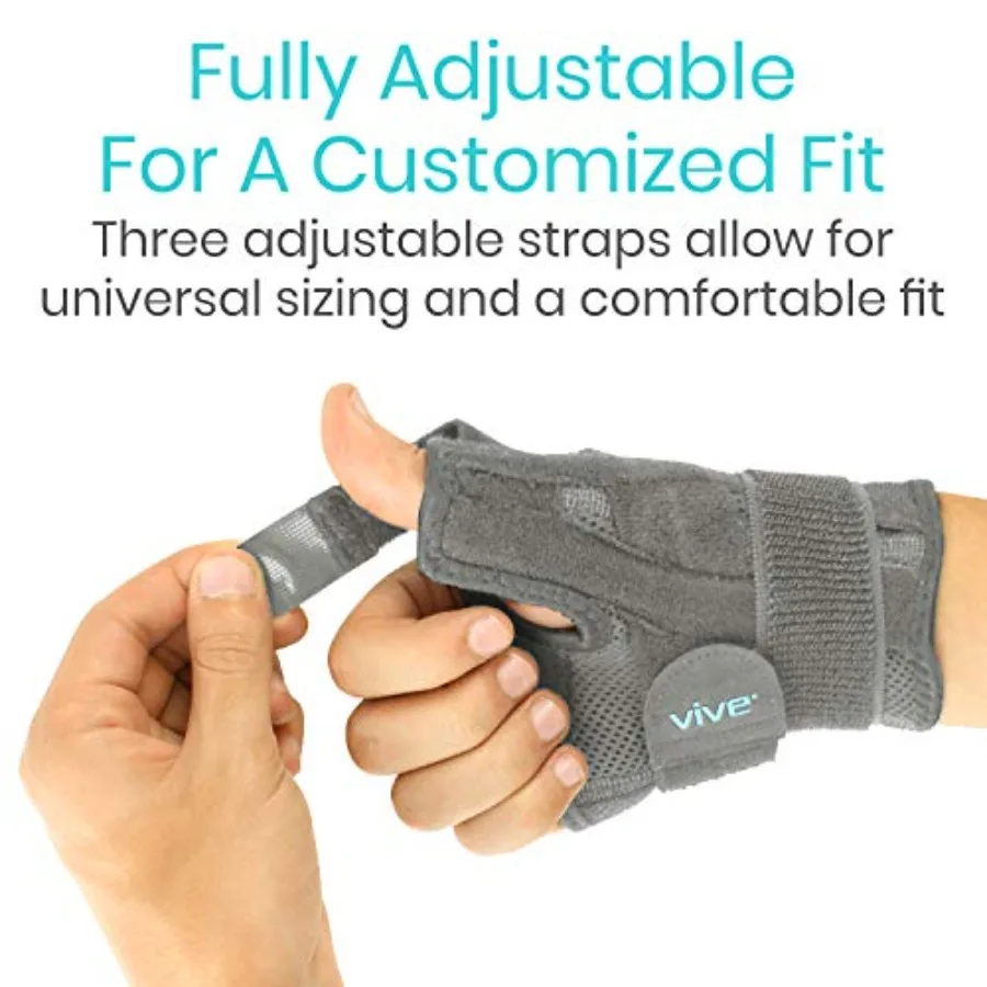 Thumb and Wrist Brace for Right or Left Hand - Spica Splint Brace for Carpal Tunnel, Tendonitis, and Arthritis in Hands or Fing