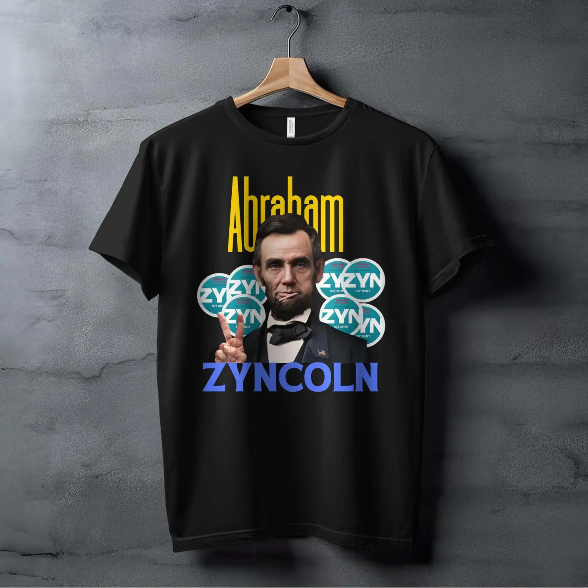 Abraham Zyncoln Shirt, Zyn Parody, Meme Tshirt, Funny Shirts That Go Hard, Osama Gift, Zyncoln For him for her