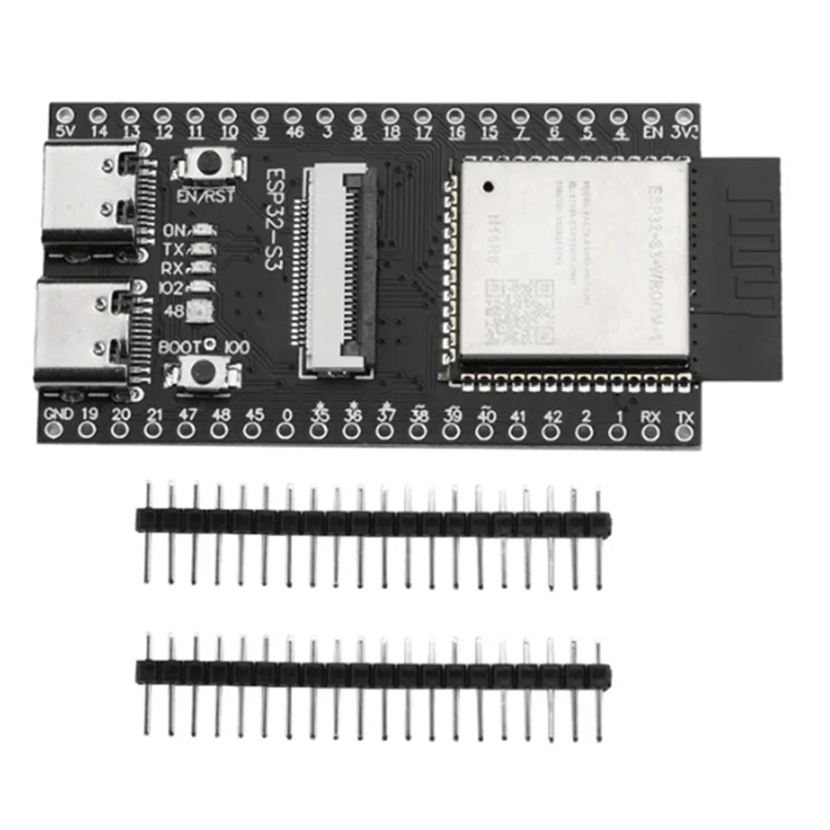 

ESP32-S3 WROOM макетная плата WiFi Bluetooth Встроенный модуль ESP32-S3-WROOM-1 N16R8 двойной интерфейс TYPE-C (A)