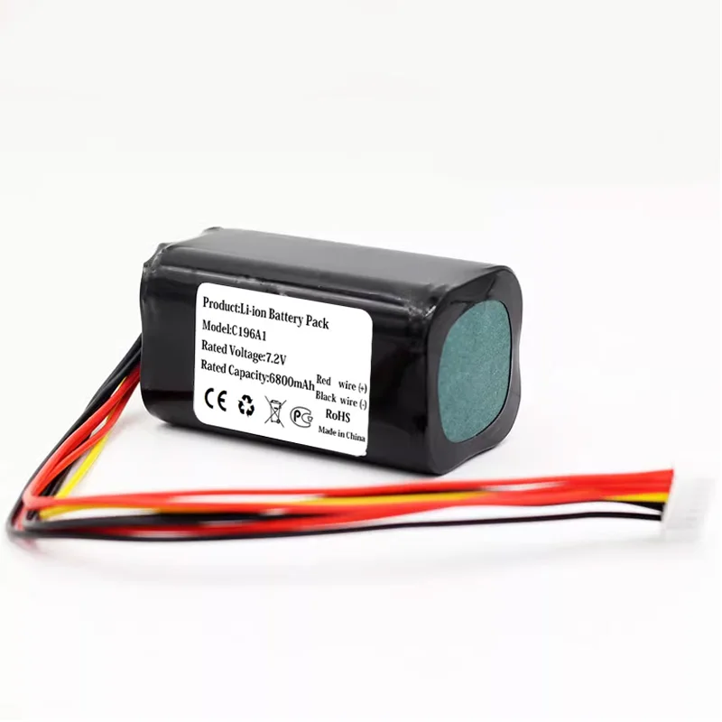 New 7.2V 6800mAh C196A1 Battery For Marshall Kilburn II V2 7252-XML-SP 2 Gen Bluetooth Speaker 7-wire Plug