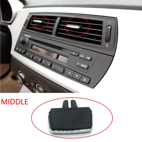 Imagen 2 del producto Kit de reparación de Clip de lengüeta de salida de aire acondicionado delantero, A/C, para BMW Z4, E85, E86, accesorios interiores de coche