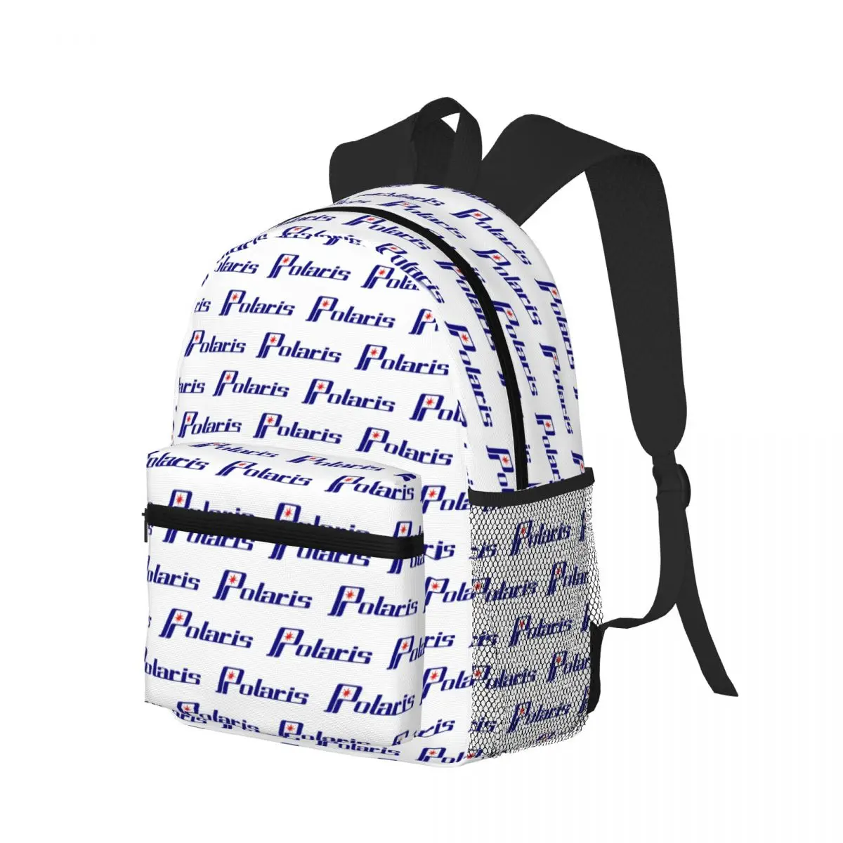 Polaris Logo Student Backpack School Bag Hiking Travel Daypack for Men Women Bookbag Shoulder Bags
