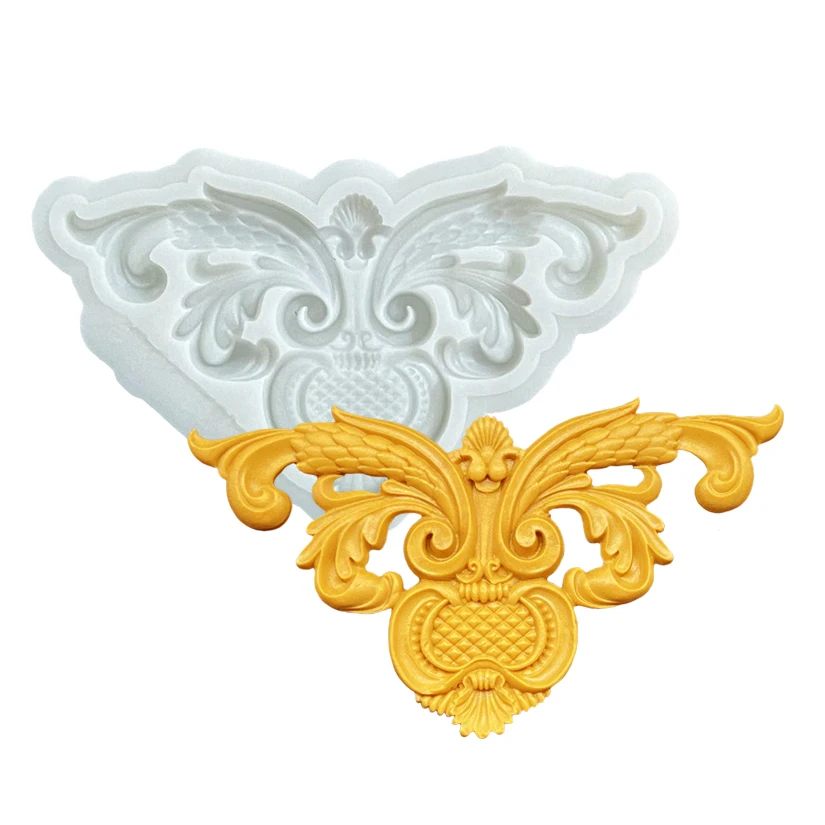 Blume Relief Border Silikon Form Sugar Cupcake Backform Fondant Kuchen Dekorieren Werkzeuge – Detail 8