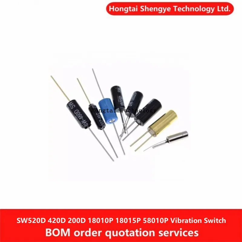 New Origianl SW520D SW420D SW200D SW18010P SW18015P SW58010P High Sensitivity Gold Plated Vibrating Ball Switch
