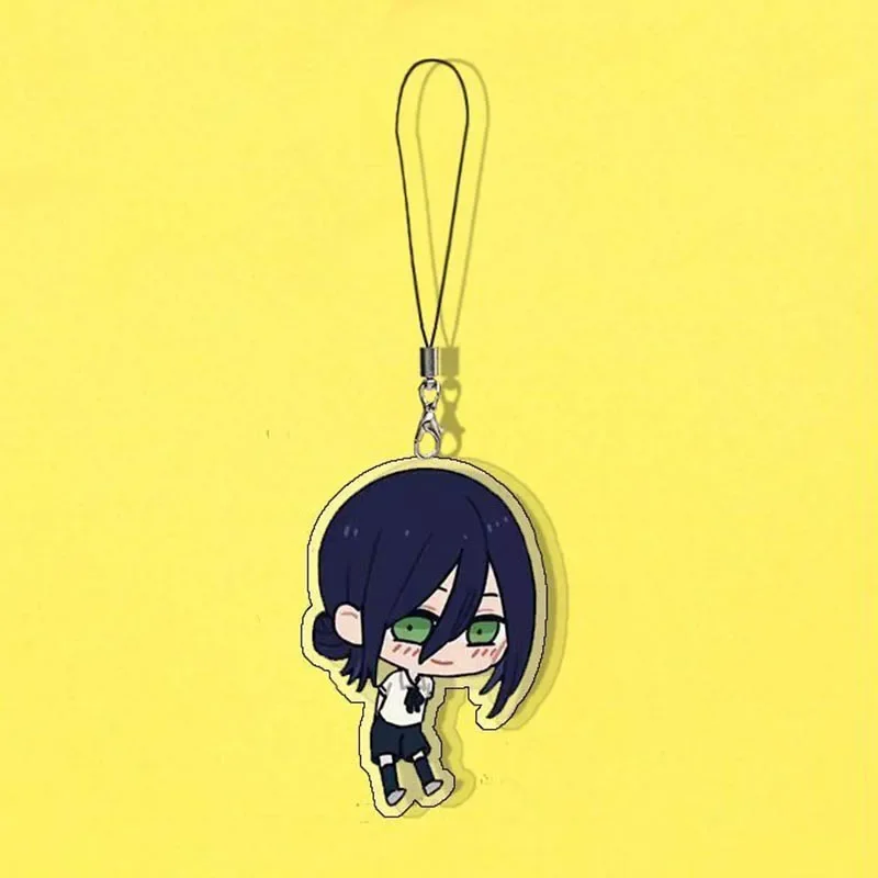 Anime Reze Cosplay Keychain Kawaii Unisex Acrylic Keyring Key Chain Phone Chain Bag Ornament Decoration Prop HOT Birthday Gift