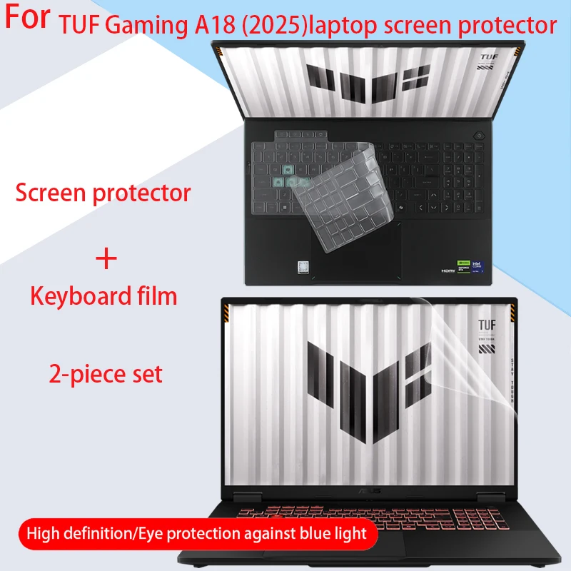 For ASUS TUF Gaming A18 2025 laptop screen protector 18-inch FA808U computer keyboard film scratch-proof film accessories