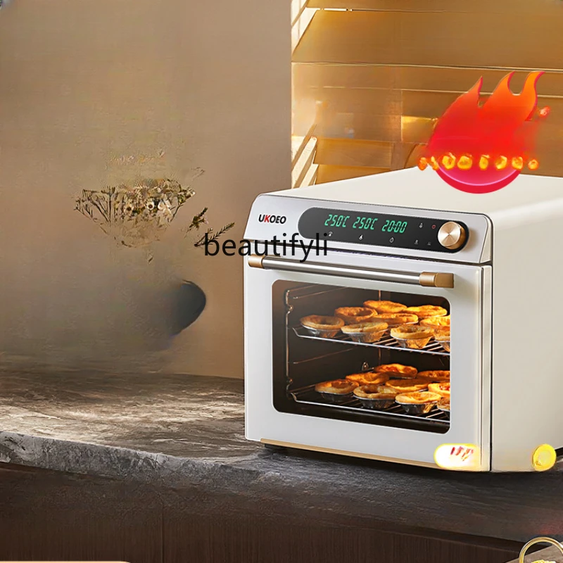 

Oven Open Hearth Two-in-One Oven Baking at Home Multi-Functional Large Capacity Electric Oven